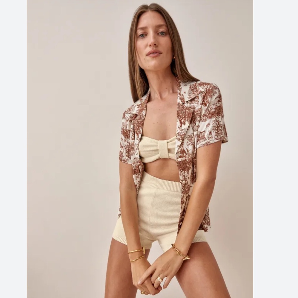 REFORMATION Cuba Top in Rousseau